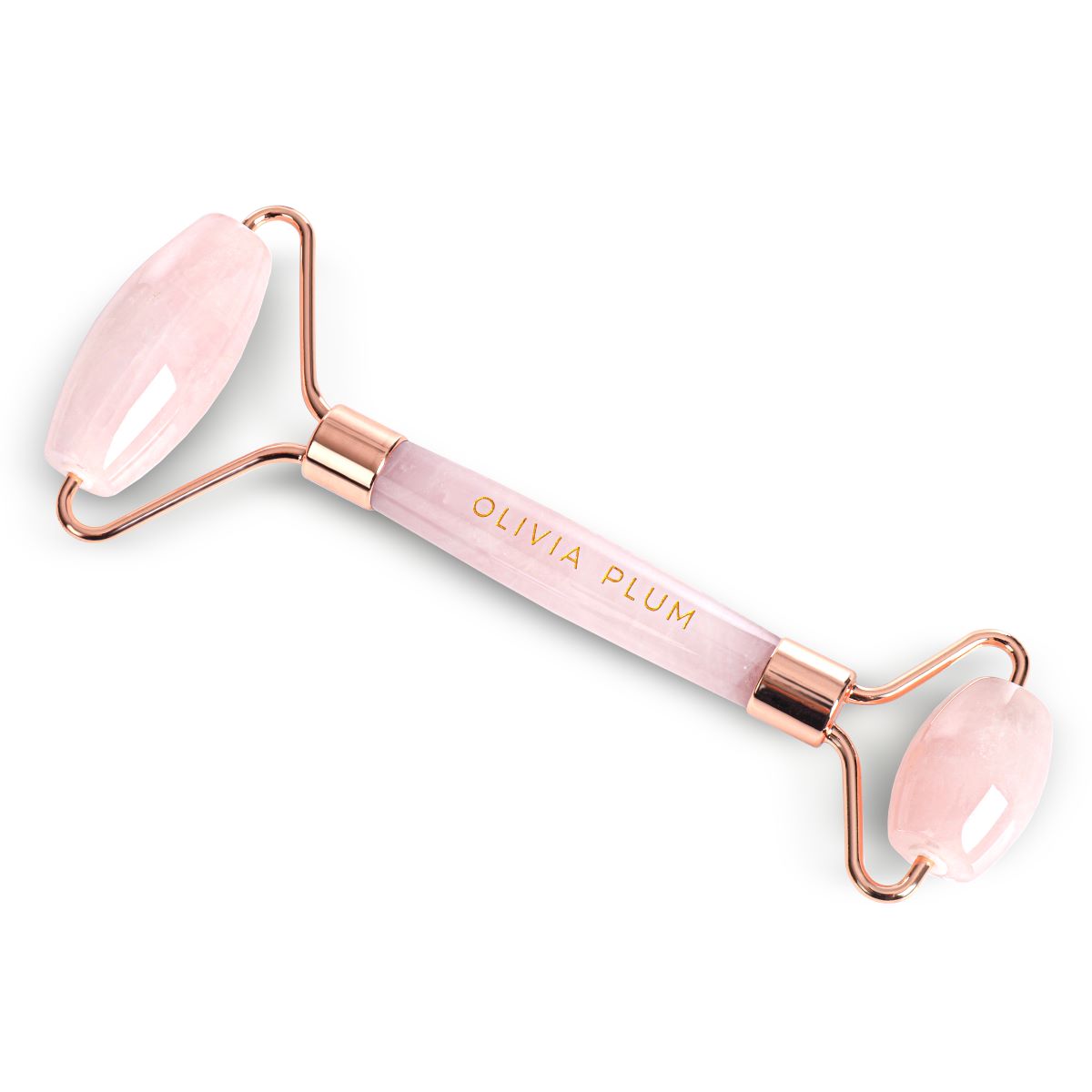 Rose Quartz Roller - Facial Massage Roller I Natural Cosmetics |  Oliviaplum.pl | Olivia Plum Beauty